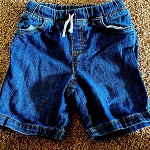 Jumping bean dark blue denim jean shorts  5T